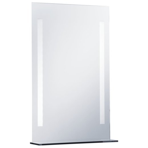 Badezimmer-LED-Wandspiegel mit Regal 6080 cm